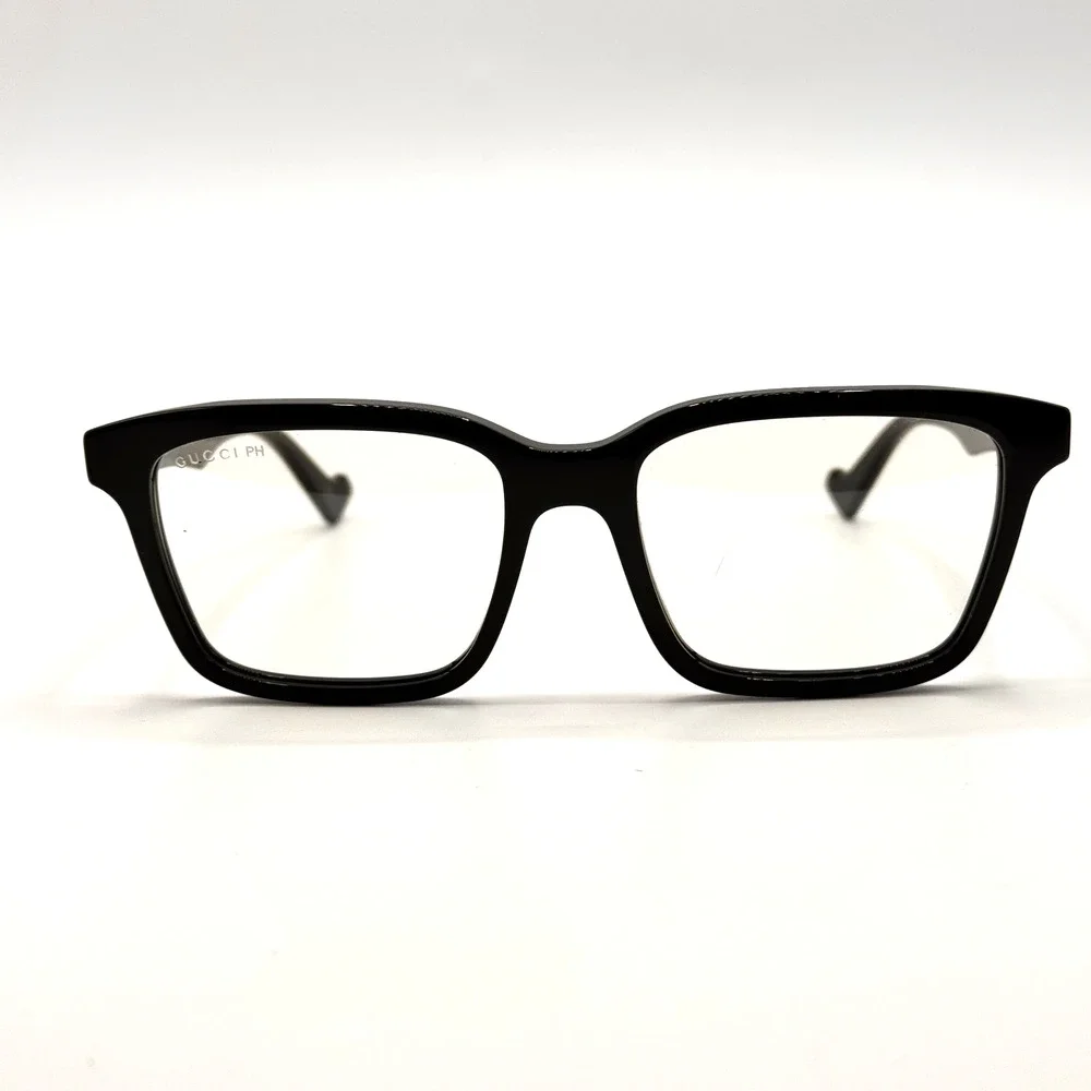Gucci Sunglasses GG0964S 001 Black Square Frame Photochromic Lens 55-18-150 New